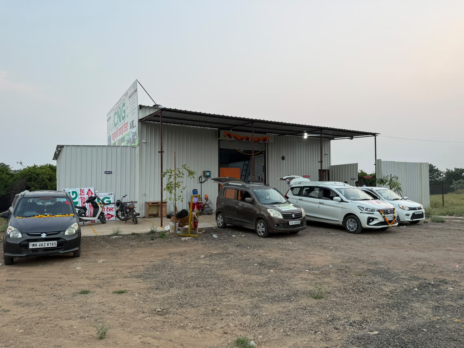 Bahubali Hydro Test CNG Cylinder Testing